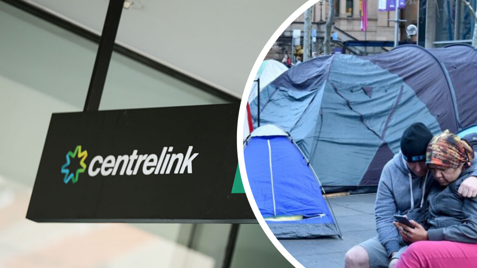 Newstart recipients forced into homelessness after payments cut. Source: Getty