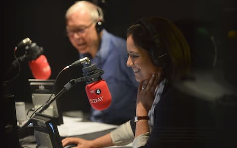 Mishal Husain, the Today programme presenter, may be in line for the job - Credit: PA