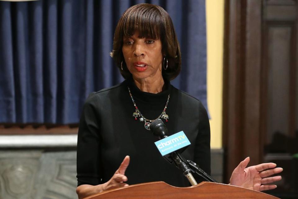 Ex-Baltimore mayor Catherine Pugh in 2017, six years after authorities say she began defrauding the city | Mark Wilson/Getty