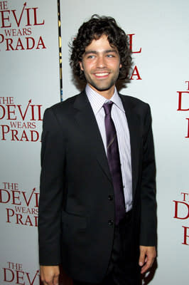 Adrian Grenier at the NY premiere of 20th Century Fox's The Devil Wears Prada