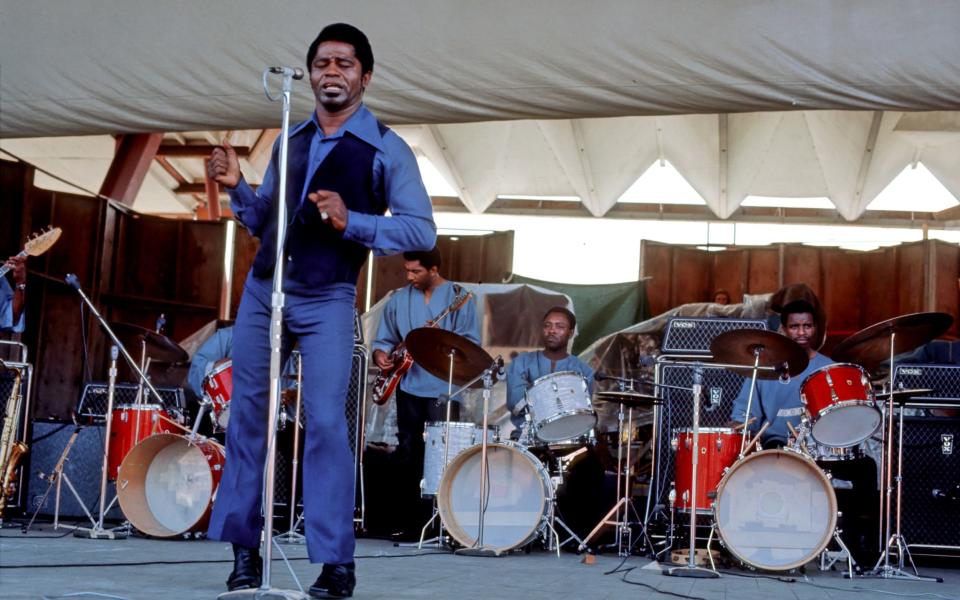 James Brown plays Newport in 1969 - Julie Snow/Michael Ochs Archives/Getty Images