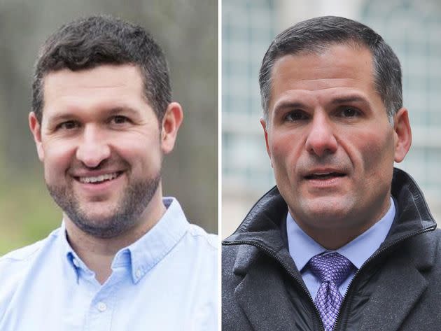 Pat Ryan (left) and Marc Molinaro are running in a special election for New York's 19th Congressional District seat. (Photo: Pat Ryan for Congress/Bebeto Matthews/AP)