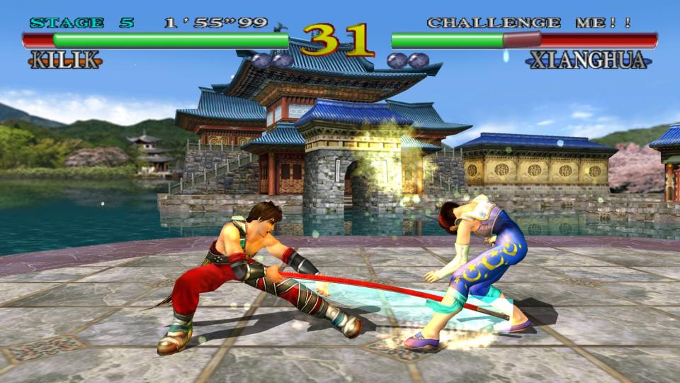 La franquicia de peleas japonesa Soul ha seguido publicando juegos hasta la fecha, pero el más exitoso y valorado por los críticos es ‘SoulCalibur’, publicado en arcade en 1998 y en 1999 para Dreamcast con nuevas características y mejoras gráficas. Destacaba por ser uno de los primeros juegos de lucha en 3D. Ocupa el segundo lugar de esta lista. <br><br> <strong>Nota en Metacritic</strong>: 98. <br><br>(Foto: Namco).