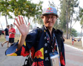 A fan dressed in Red Bull garb. (PHOTO: Singapore GP)