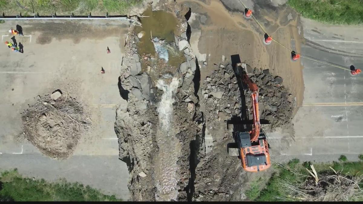 Paonia culvert failure blocks Hwy 133 and kills Paonia economy