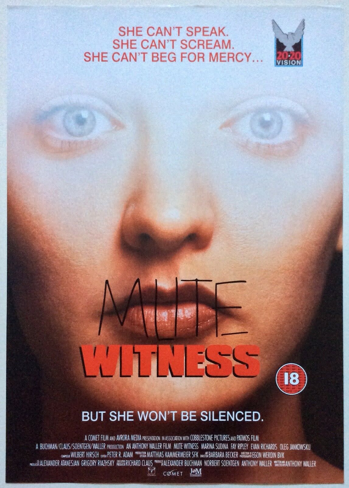 'Mute Witness' Movie Poster