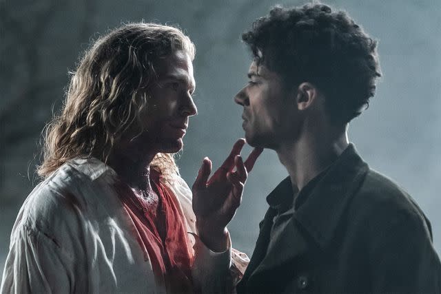 <p>Larry Horricks/AMC</p> Sam Reid and Jacob Anderson in 'Interview with the Vampire'