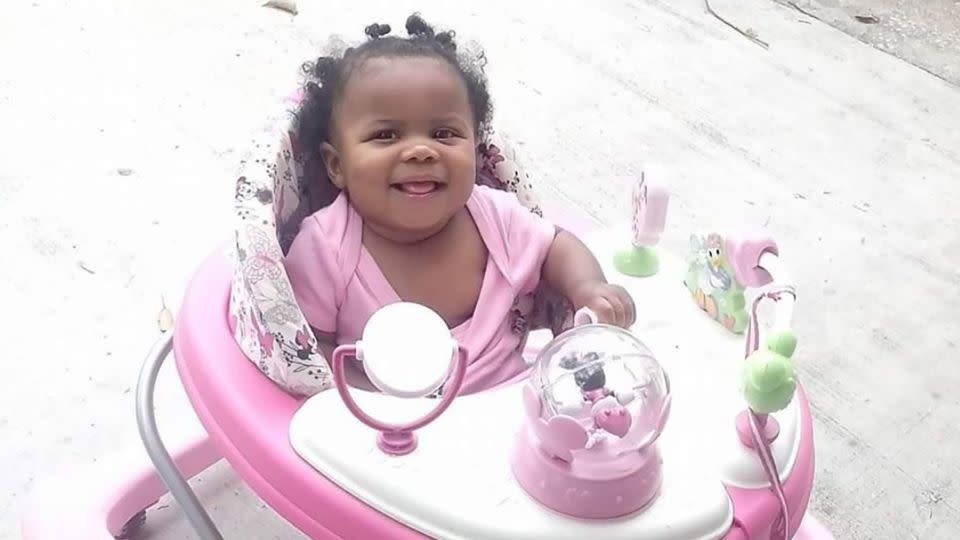 T'Yonna Major was walking at eight months -- earlier than the one-year mark when many babies start walking. She was one of more than 1,300 children and teens killed by a gun so far in 2023. - Courtesy Dominic Major