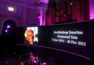 South Africans hold tributes in honour of anti-apartheid hero Archbishop Tutu