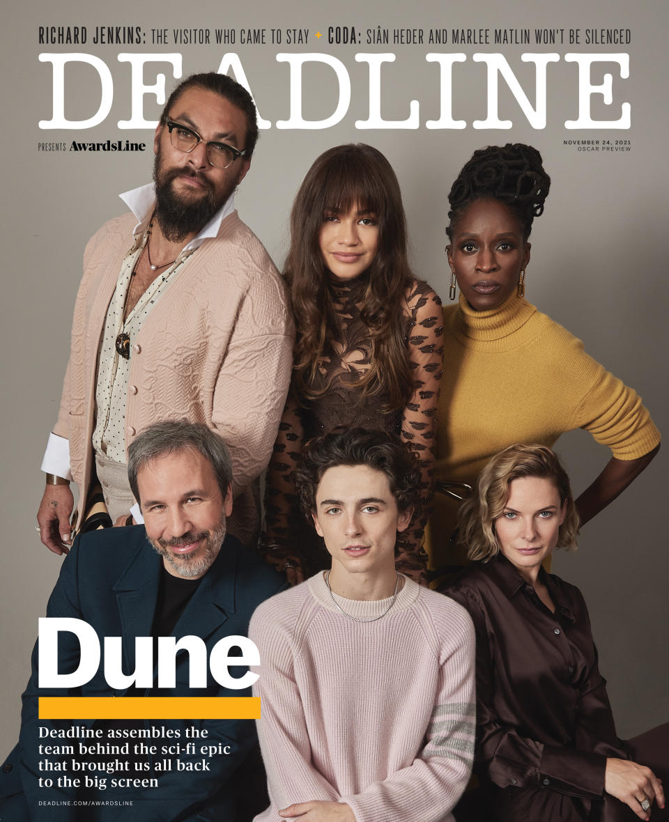 Richard Jenkins is featured in Deadline’s Oscar Preview issue with Dune on the cover. Click here to read the digital edition.