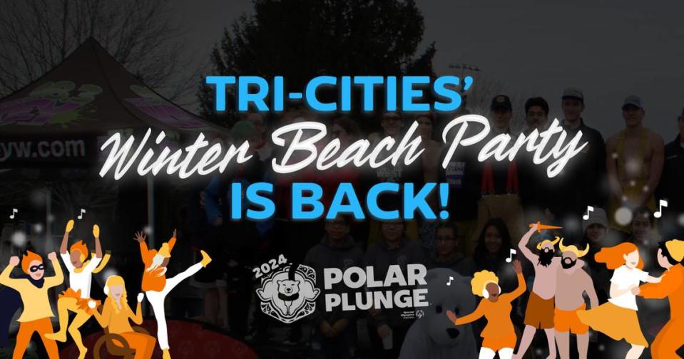 Special Olympics Washington is returning to Tri-Cities for the Polar Bear Plunge and accompanying Beach Party in March.