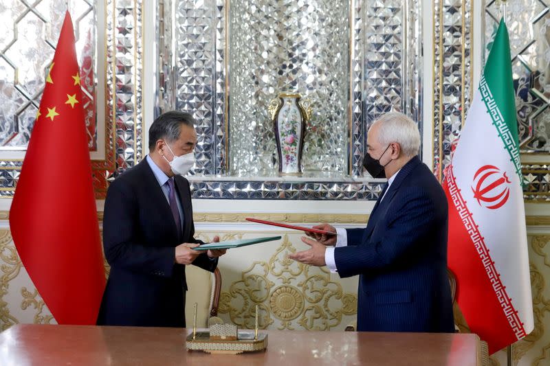 Iran, China sign 25-year cooperation agreement