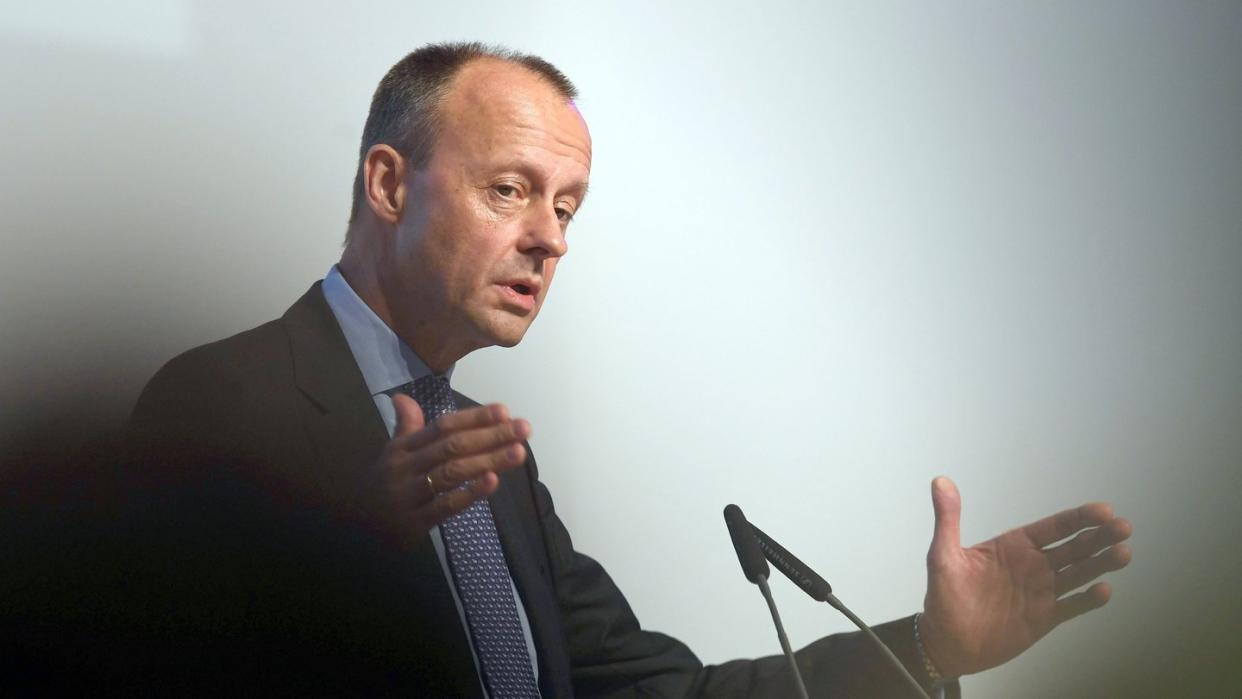 Friedrich Merz im November 2018 bei einer Veranstaltung in Bremen. Foto: Carmen Jaspersen