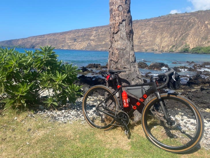 <span class="article__caption">I took the GVR on a light-duty bike tour on the Big Island of Hawaii in late November.</span>