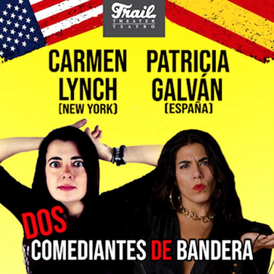 Comedia ‘Dos comediantes de bandera’ en el Teatro Trail. Cortesía