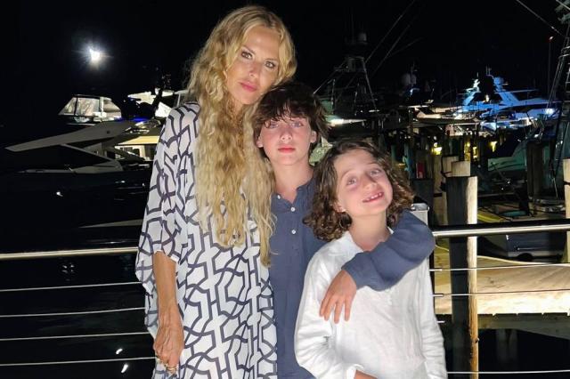 Rachel Zoe's son Kaius looks utterly content as she cradles him on family  Memorial Day outing