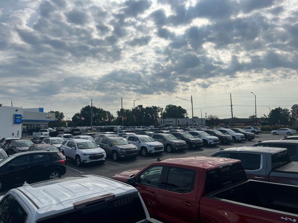 Bowman Chevrolet in Clarkston increased its supply of used cars so it will have inventory to sell if the UAW's strike against General Motors expands and lingers.