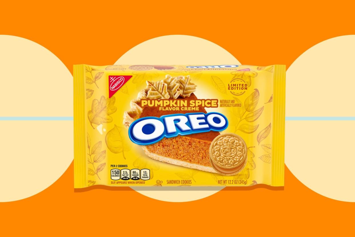 Limited Edition OREO Pumpkin Spice Sandwich Cookies