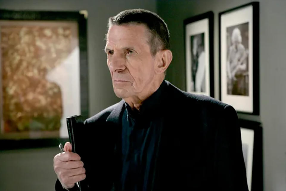 Leonard Nimoy in the series finale of Fringe, 2013