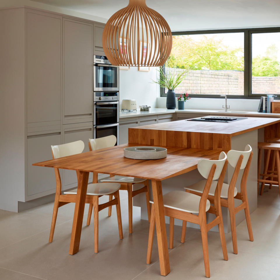 Use wood as a worktop