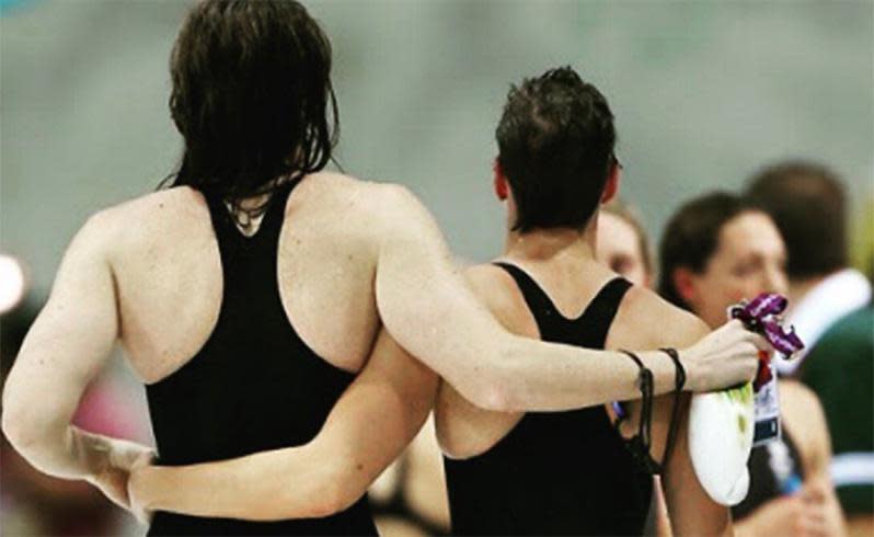 The Campbell girls prepared for Rio together. Photo: Instagram/Bronte_Campbell