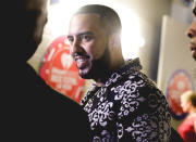 <p>LAS VEGAS, NV – SEPTEMBER 22: French Montana attends the 2017 iHeartRadio Music Festival at T-Mobile Arena on September 22, 2017 in Las Vegas, Nevada. (Photo: Getty Images for iHeartRadio) </p>