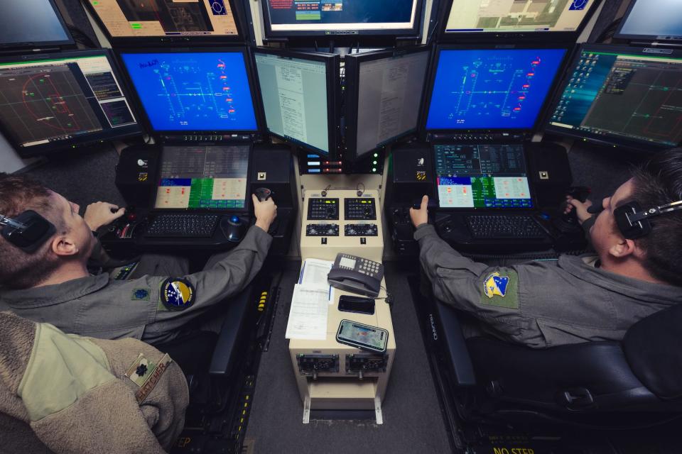 Air Force MQ-9 Reaper drone pilots