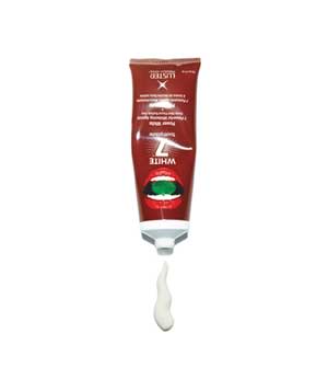 Best Whitening: Luster White 7 Toothpaste.  With—you guessed it—seven polishing agents, including bamboo, silica, and peroxide, this stain blaster can brighten teeth in one week. Testers loved its mild, sweet flavor, too.  To buy: $7, lusterpremiumwhite.com.