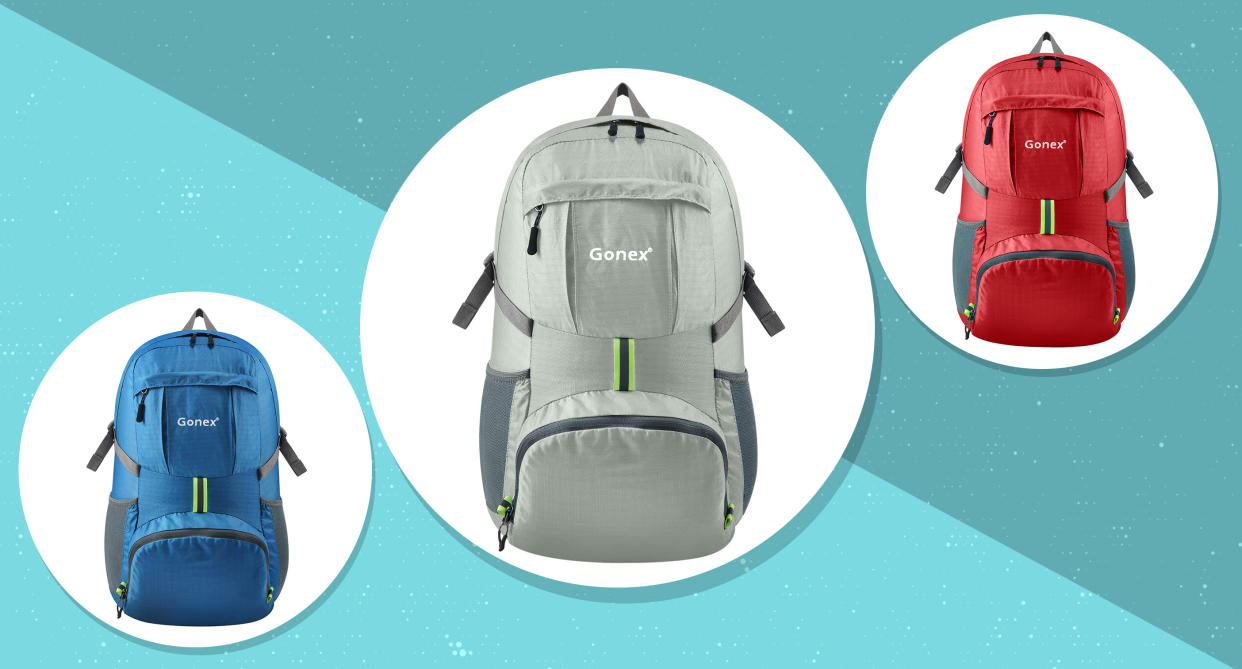 <a href="https://amzn.to/2PPFW2I" rel="nofollow noopener" target="_blank" data-ylk="slk:Gonex 35L Lightweight Packable Backpack;elm:context_link;itc:0;sec:content-canvas" class="link ">Gonex 35L Lightweight Packable Backpack</a> (Photo: Amazon)