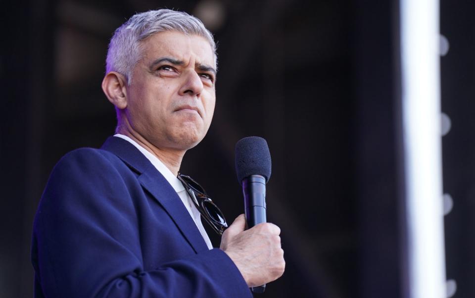 sadiq khan - James Manning/PA Wire