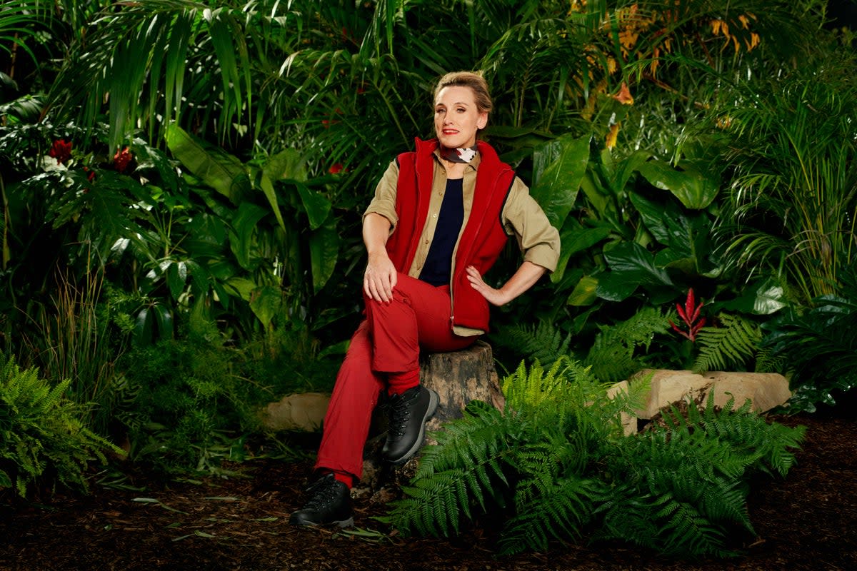 Grace Dent pictured before going into the jungle (ITV)