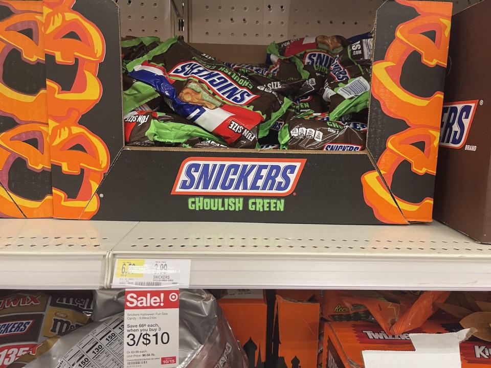 target candy display