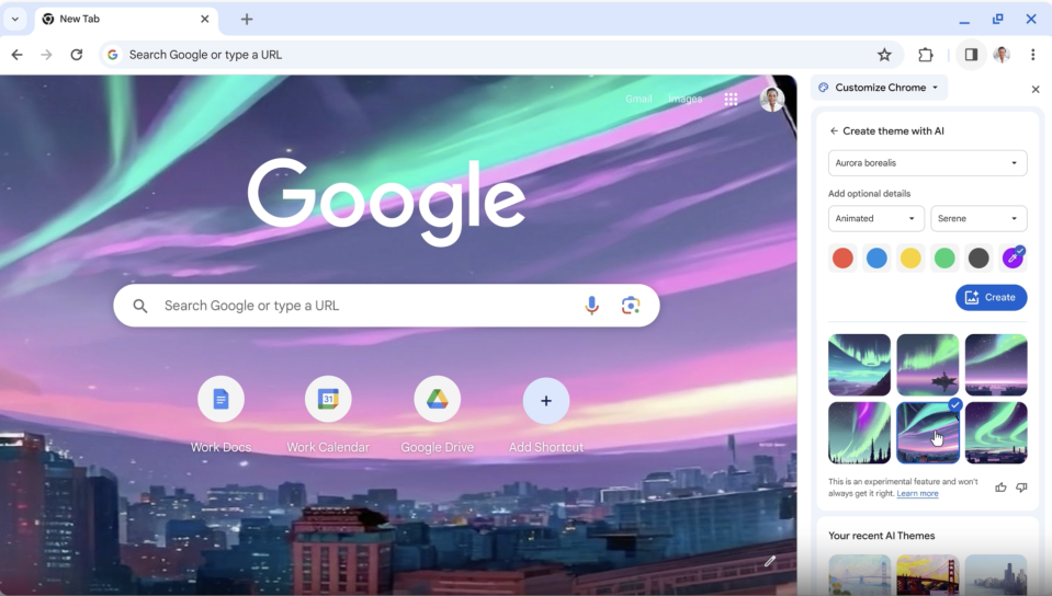 Google Chrome Customization