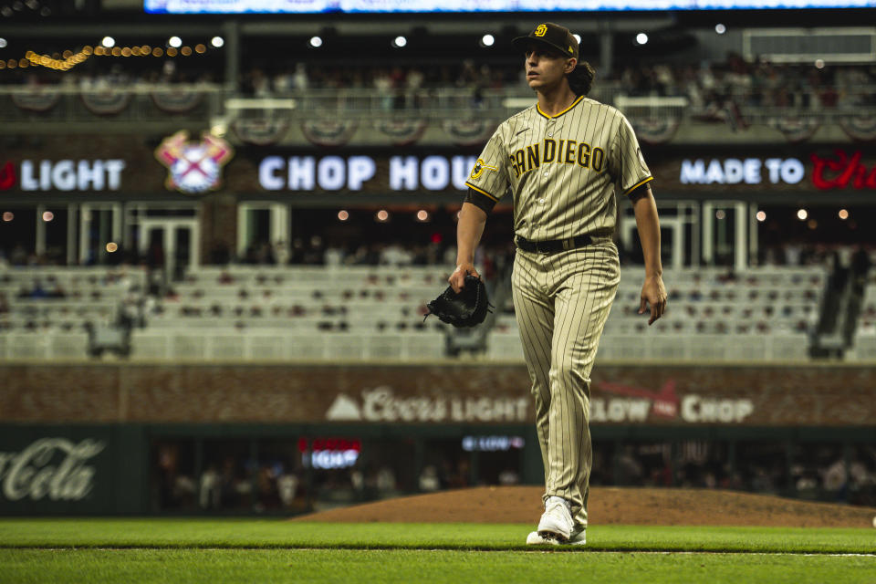 Brent Honeywell Jr.轉戰中繼後援部門。（Photo by Matt Thomas/San Diego Padres/Getty Images）