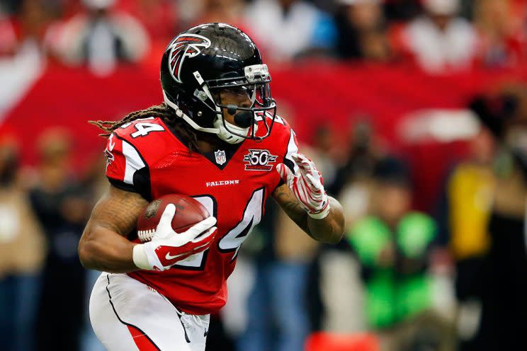 Freeman was a stud in 2015. But will Tevin Coleman steal his thunder in 2016? (Getty)
