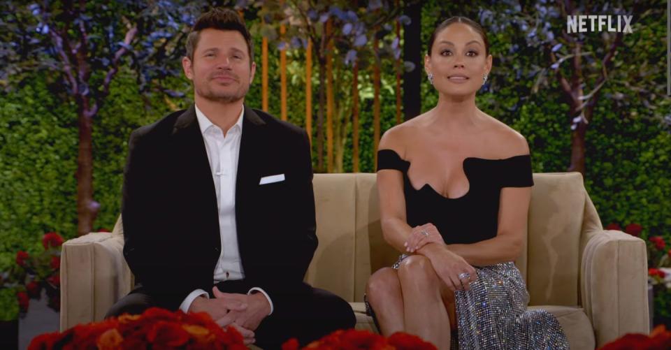 nick and vanessa lachey on love is blind season 6 reunion