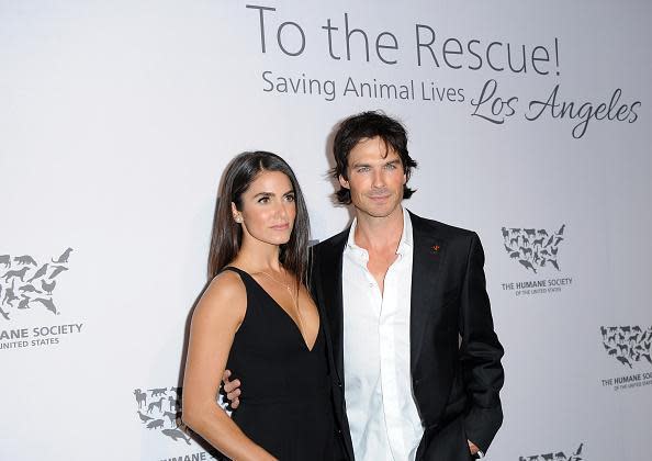 Ian Somerhalder and Nikki Reed