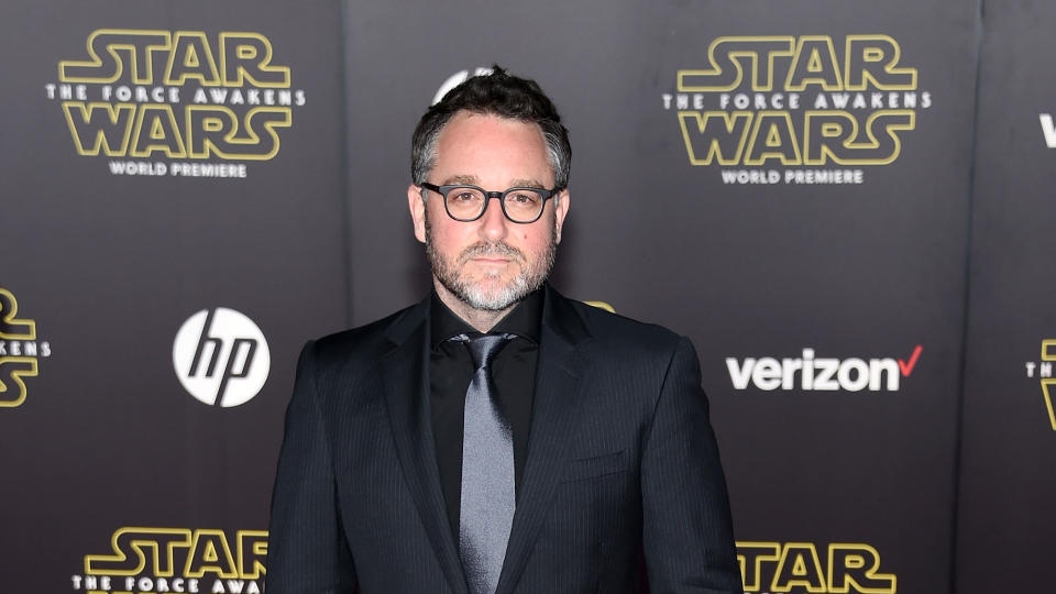 Colin Trevorrow attends the premiere of "Star Wars: The Force Awakens" on December 14, 2015. (Photo by Ethan Miller/Getty Images)                                    