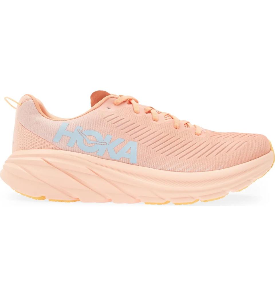 <p><a href="https://go.redirectingat.com?id=74968X1596630&url=https%3A%2F%2Fwww.dickssportinggoods.com%2Fp%2Fhoka-womens-rincon-3-running-shoes-21honwrncn3gryrchftw%2F21honwrncn3gryrchftw&sref=https%3A%2F%2F" rel="nofollow noopener" target="_blank" data-ylk="slk:Shop Now;elm:context_link;itc:0;sec:content-canvas" class="link ">Shop Now</a></p><p>Rincon 3</p><p>dickssportinggoods.com</p><p>$99.99</p>