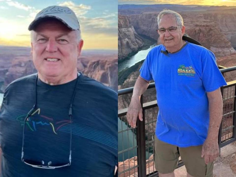 Gary York and John Walter killed by flash flooding in Utah canyon (Kane County Sheriff’s Office)