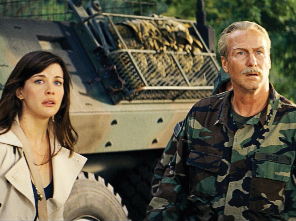 Liv Tyler and William Hurt in ‘The Incredible Hulk’ (Marvel Enterprises/Kobal/Shutterstock)