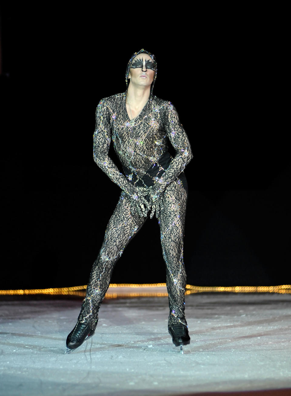 Performing&nbsp;at the Ice Theatre of New York: Dare to Be Different gala at Sky Rink, Chelsea Piers, on Oct. 24, 2011, in New York City.