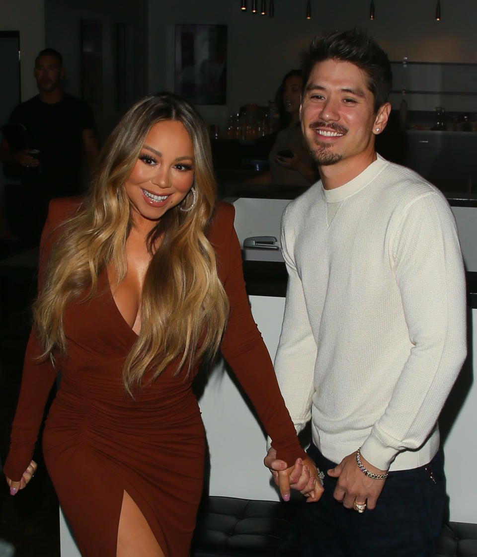 Mariah Carey and Bryan Tanaka