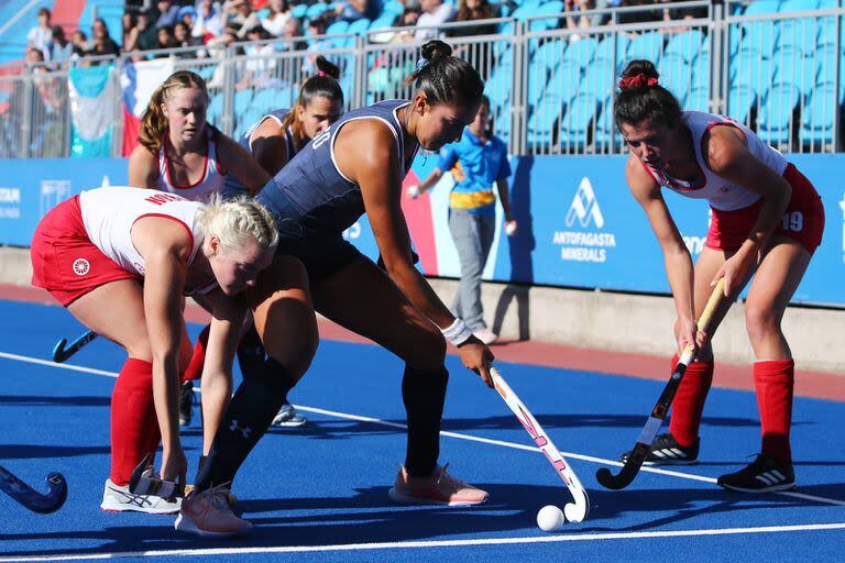 Valentina Raposo jugará el Mundial en la misma cancha en la que hace pocos días ganó el oro panamericano con las Leonas