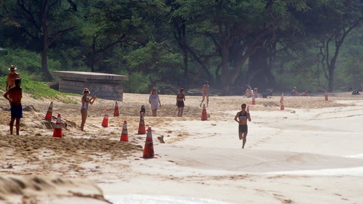 First XTERRA triathlon