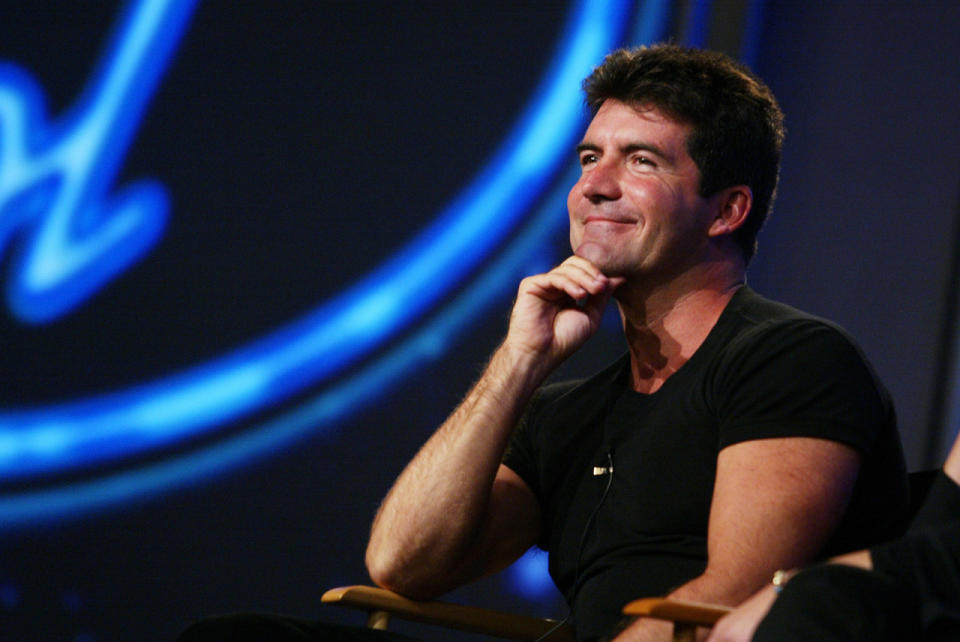 Simon Cowell wasn’t just known for his blunt truth bombs, wearing too-tight black and white tees was also his signature.