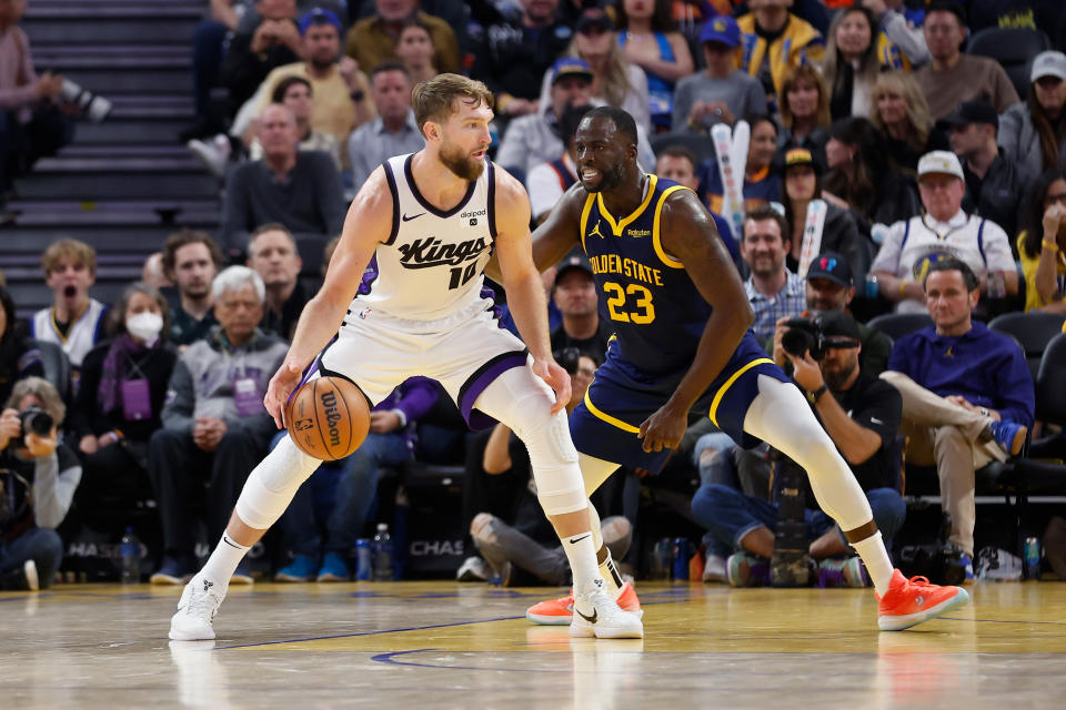 在休賽季期間Draymond Green與勇士簽下4年1億美元的合約。（Photo by Lachlan Cunningham/Getty Images）