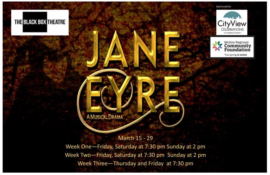 The new Black Box “Jane Eyre: The Musical” will run March 15-29, 2024.