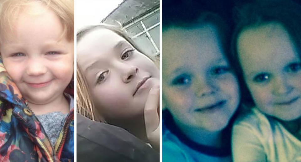 Three-year-old Lia Pearson, Demi Pearson, 15, her brother Brandon, aged eight and sister, Lacie, aged seven all died as a result of the blaze (SWNS/Caters)