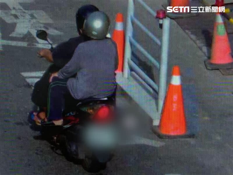 警方鎖定嫌犯作案車輛。（圖／翻攝畫面）